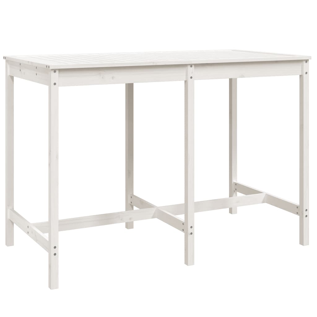 Houten Barset – Buitenbarset – Tuinbar – Terrasmeubilair – Balkonset – Massief Grenenhout – Compact Design