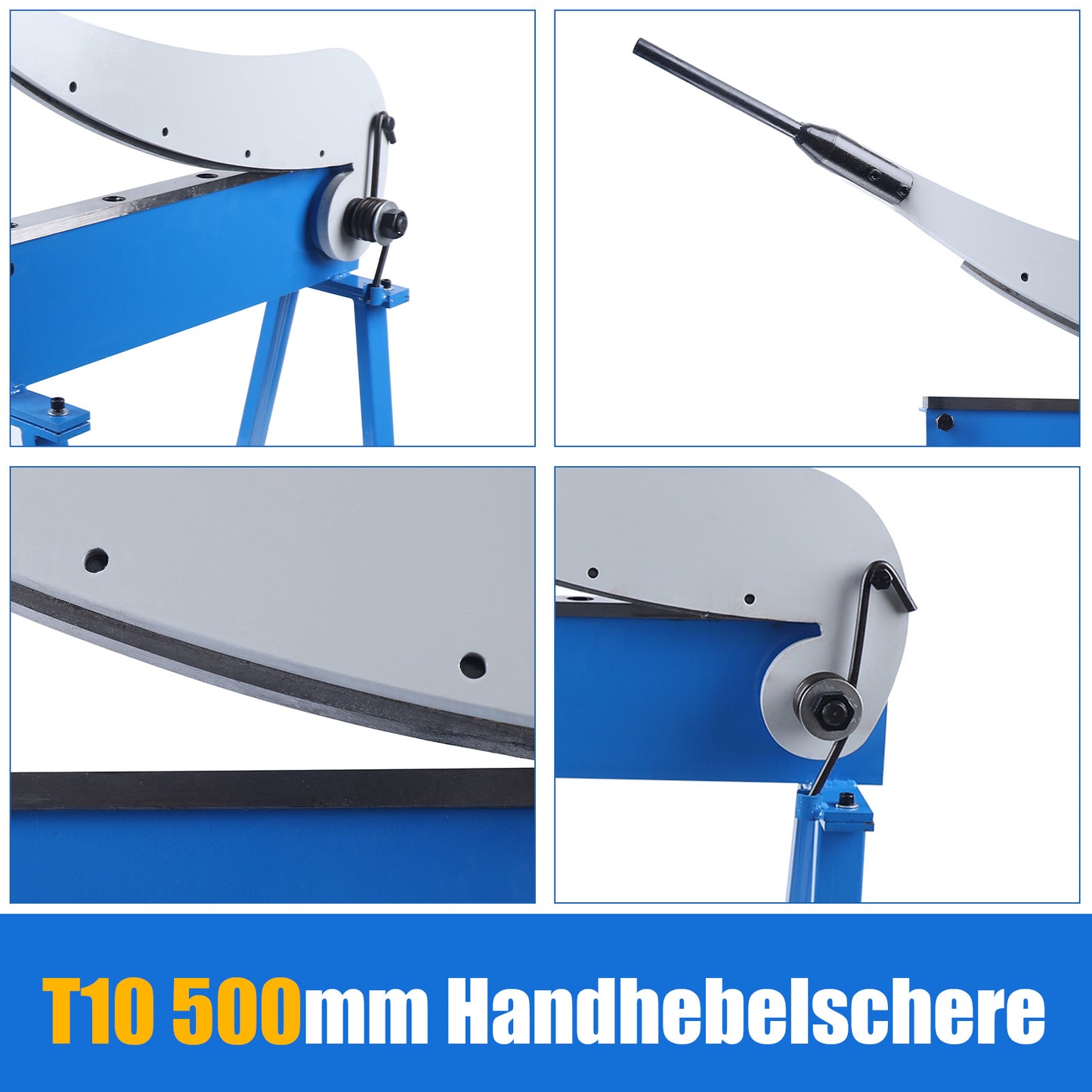 Knipschaar – Metalenschaar – Smetaalschaar – Knipgereedschap – Plaatknipper – 50 cm Lemmet – Max 1,5 mm Dikte – Ergonomische Antislip Handgreep – Roestvrij & Duurzaam