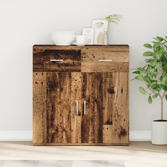 Contemporary Hardwood Sideboard with Removable Sliding Board - 79x38x80cm, Modern Design, No Power Needed, Easy Assembly, Durable & Stylish Storage Organizer for Living Room or Bedroom, Bedroom Organizer | Minimalist Decor |