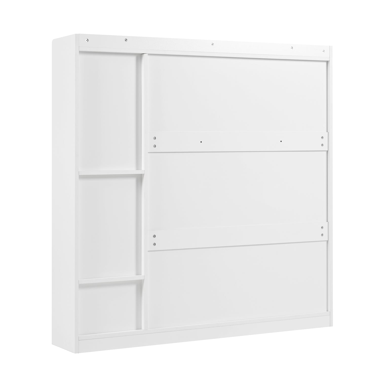 Schoenenkast – Schoenenrek – Schoenopberger – Schoenmeubel – Schoenentrekker – Wit – 3 Kantelbare Laden – Ingebouwde Klapbank