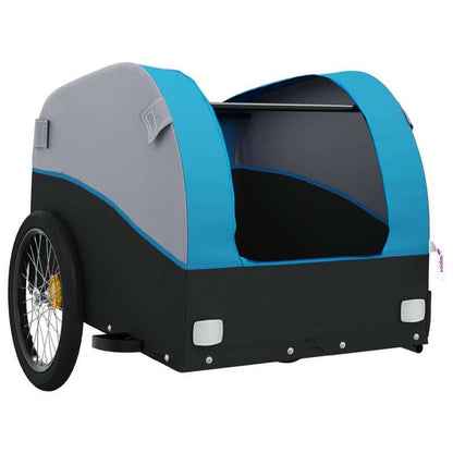 Fietskar – Fietstrolley – Fietsaanhanger – Transportkar – Kinderfietskar – Robuust metalen frame – Max. draaggewicht 45 kg