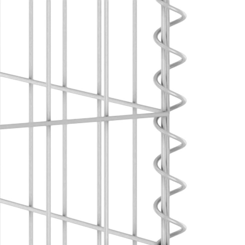 Afvalbak – Prullenbak – Afvalemmer – Vuilnisbak – Afvalcontainer – Gegalvaniseerd Staal – Groot Formaat 180x100x110 cm