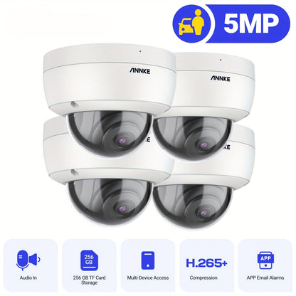 Beveiligingssysteem – Surveillance Camera – Bewakingsset – CCTV Cameras – Beveiligingscamera Set – 16-Kanaals DVR – 2TB Opslag – AI Mens- en Voertuigherkenning – Kleurennachtzicht Met Microfoon