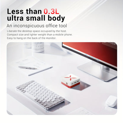 Mini Pc – Compacte Desktop – Stille Computer – Energiezuinige Pc – Multimediacomputer – 12GB RAM – 512GB SSD