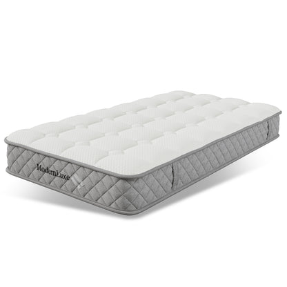 Orthopedic Cold Foam Mattress 90x200cm, Mattress with 7-zone Pocket Spring Core, Firmness Level H3 (medium Firm), 20cm High, 4 Handles + Vacuum Packaging, Extra Firm Mattress, Queen Size Mattress Plush, Plush Mattress, Hard M