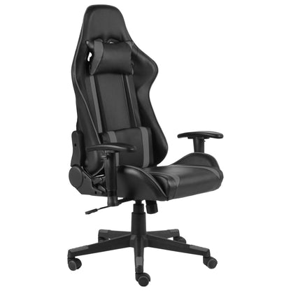 Gamingstoel – Gamestoel – Gaming Chair – Game Stoel – Bureaustoel – Ergonomisch Comfort – Verstelbare Rugleuning Grijs