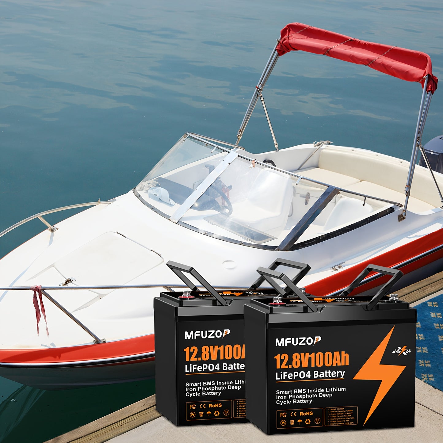 Lithium Accu – 12V Accu – Solar Accu – Camper Accu – Opbergaccu – 100Ah Capaciteit – BMS Bescherming – Hoge Prestaties – Duurzaam & Langdurig