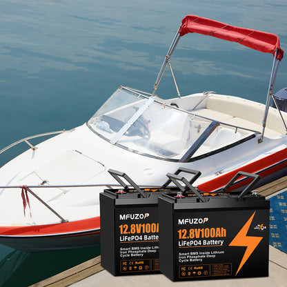 Lithium Accu – 12V Accu – Solar Accu – Camper Accu – Opbergaccu – 100Ah Capaciteit – BMS Bescherming – Hoge Prestaties – Duurzaam & Langdurig