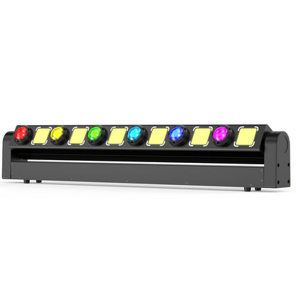Movingheadlicht – Discolamp – Podiumverlichting – DJ Licht – RGBW Wall Washer – 150W LED Beam – 540° Draaibereik – DMX512 Besturing