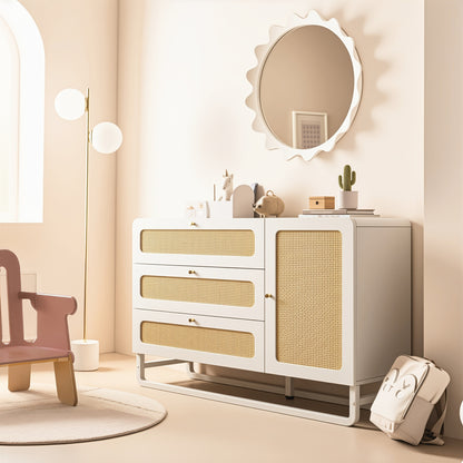 Salontafel – Koffietafel – Woonkamertafel – Tafeltje – Sofa Tafel – Zwart Bamboe – Dubbel Glazen Blad – 2 Ruime Laden – Modern Rechthoekig Design