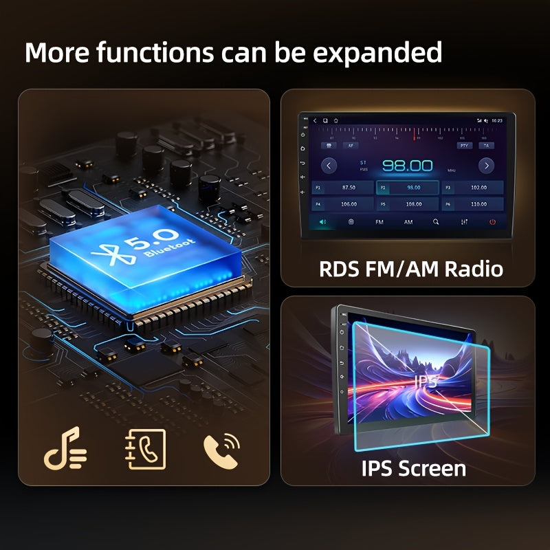 Android Autoradio – 2DIN Multimedia Speler – Touchscreen Radiosysteem – CarPlay Autoradio – Android Auto – 9 Inch HD Scherm – Draadloze Connectiviteit – 4GB RAM 64GB Opslag – GPS Navigatie – BMW 1 Serie 2004-2011