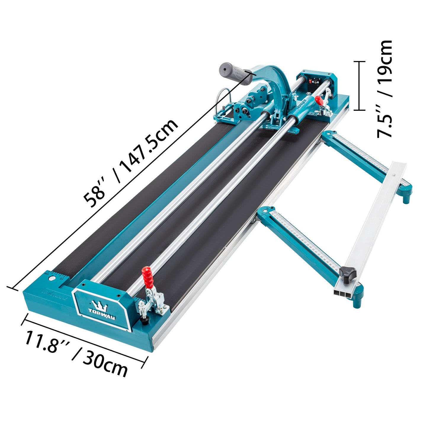 Tegelsnijder – Tegelknipper – Tegelzaag – Tegelsnijapparaat – Handmatige Tegelknipper – Laserpositionering – Sterk Legeringsstaal Frame – Snijbreedte 35-1200 mm