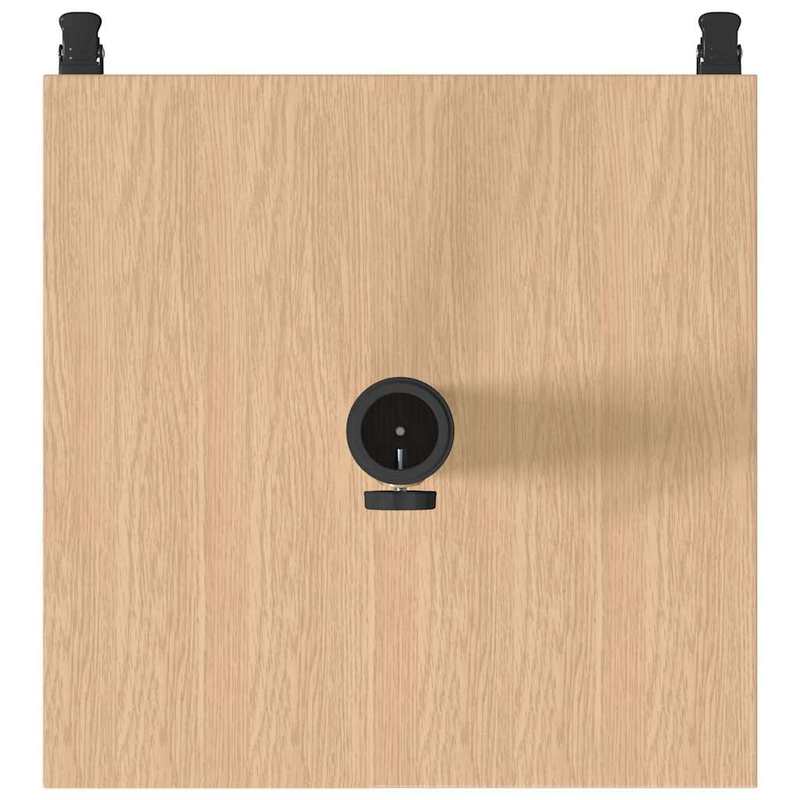 Parasolvastzetter – Parasolvoet – Parasolhouder – Parasolstandaard – Parasolpen – Licht Houtdesign – 45x45x31,5 cm – Weerbestendig & Met Remmen - Bruin