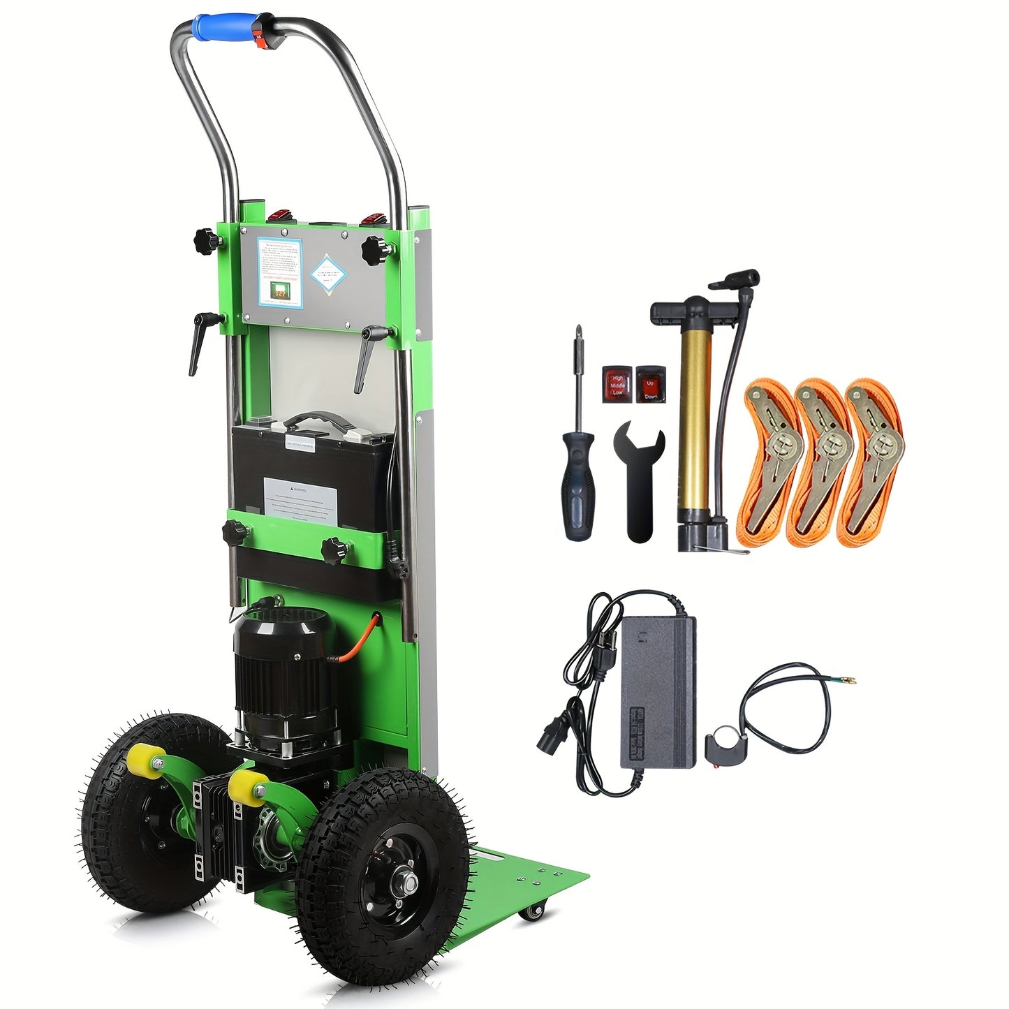 Meubelroller – Meubelwagen – Meubelverplaatser – Transporttrolley – Meubeltransporter – Metalen Frame – Draagkracht 408 kg – Rubberen Wielen – Veiligheidskoord