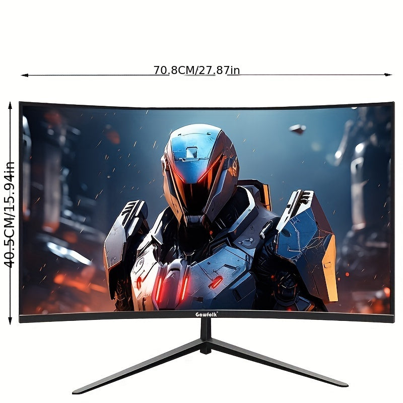 Gaming Monitor – Curved Monitor – 32 Inch Scherm – Full HD Monitor – 240Hz Verversingssnelheid – 1800R Curve – 1ms Reactietijd – 100% sRGB Kleurweergave