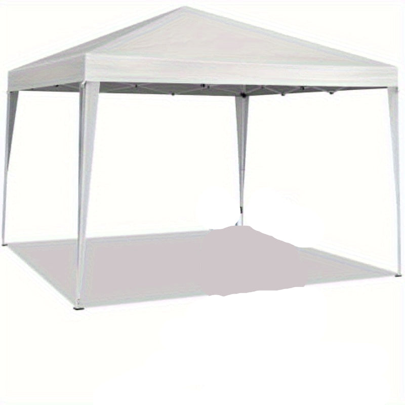 Pop-Up Tuinkap – Vouwtent – Partytent – Overkapping – Zonnetent – 3x3 Meter – Wit Gepoedercoat Staal – Waterafstotend Polyester