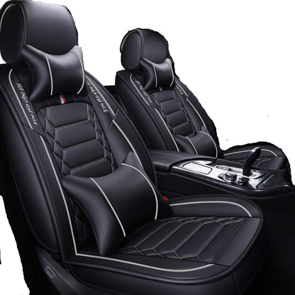 Autostoelhoezen – Stoelhoezen – Stoelbekleding – Stoelbescherming – Autostoelhoezen – Universeel – PU Leer – Comfortabel en Ademend