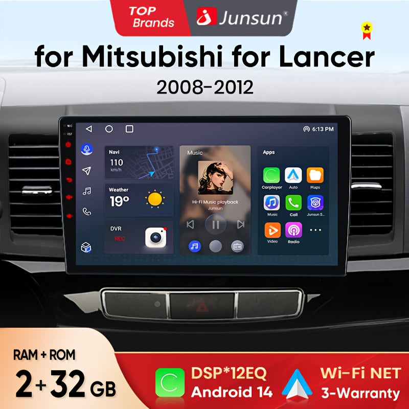 Multimediasysteem – Autostereo – CarPlay Radio – Android Auto Unit – GPS Navigatie – 10 Inch IPS Scherm – Draadloos WiFi
