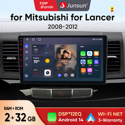 Multimediasysteem – Autostereo – CarPlay Radio – Android Auto Unit – GPS Navigatie – 10 Inch IPS Scherm – Draadloos WiFi