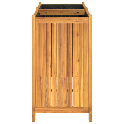 Plantenbak – Bloempot – Plantenpot – Plantenzuil – Tuinbak – Solide Acaciahout – Afmeting 84x42x75 cm