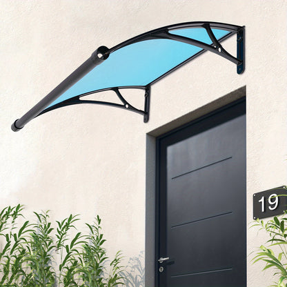 Zonnescherm Aluminium Luifel – Raamluifel – Deurluifel – Overkapping – Aluminium Kap – 82x77 cm – Weerbestendig & UV-bestendig