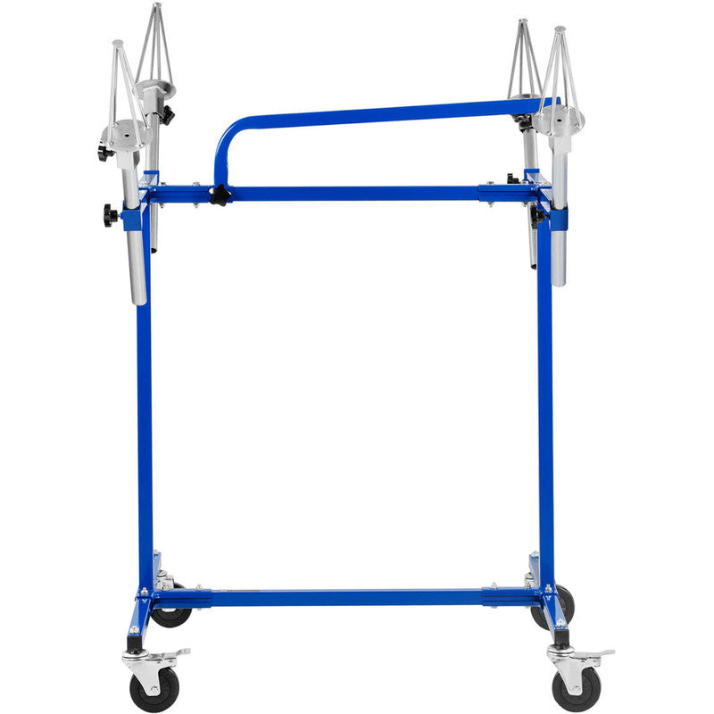 4-Wheel Paint Cart Stand with Swivel Handles