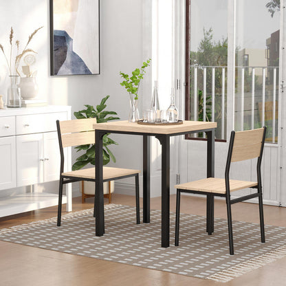 Bistro Set – Balkonset – Tuinmeubel Set – Tafel Met Stoelen – Bistro Meubel Set – Compact Formaat – Weerbestendig Metaal