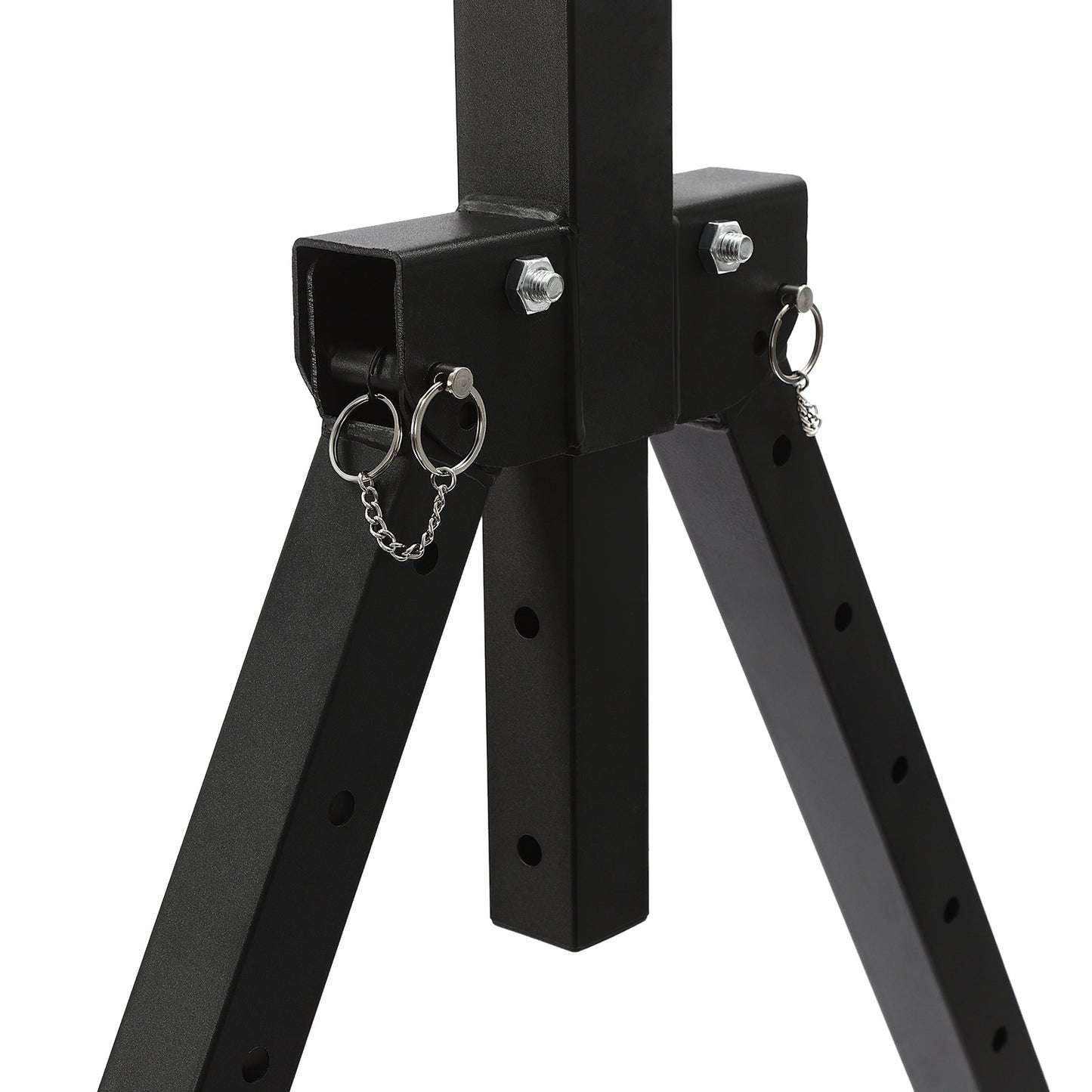 Pull-up Bar – Optrekstang – Krachtstation – Fitnessrek – Inklapbaar – Verstelbare Hoogte 1,75-2,3 m – Carbon Staal Draagkracht 200 kg