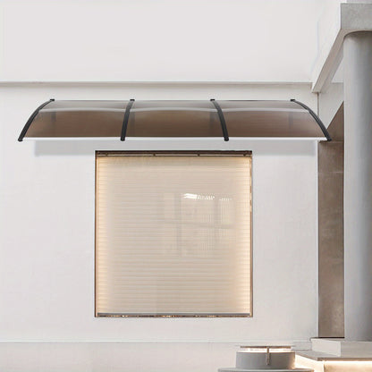 Zonnescherm – Buitenluifel – Raamluifel – Deurluifel – Terrasoverkapping – Weerbestendig Aluminium – 90x300 cm