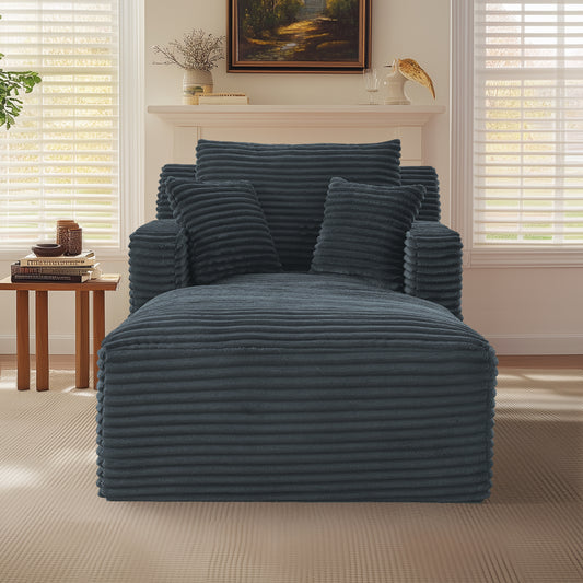 Slaapbank – Bedbank – Logeerbed – Slaapstoel – Zetelbed – Modern Corduroy Ribfluweel – Pocketvering Comfort – Inklapbare Slaapfunctie Zonder Montage