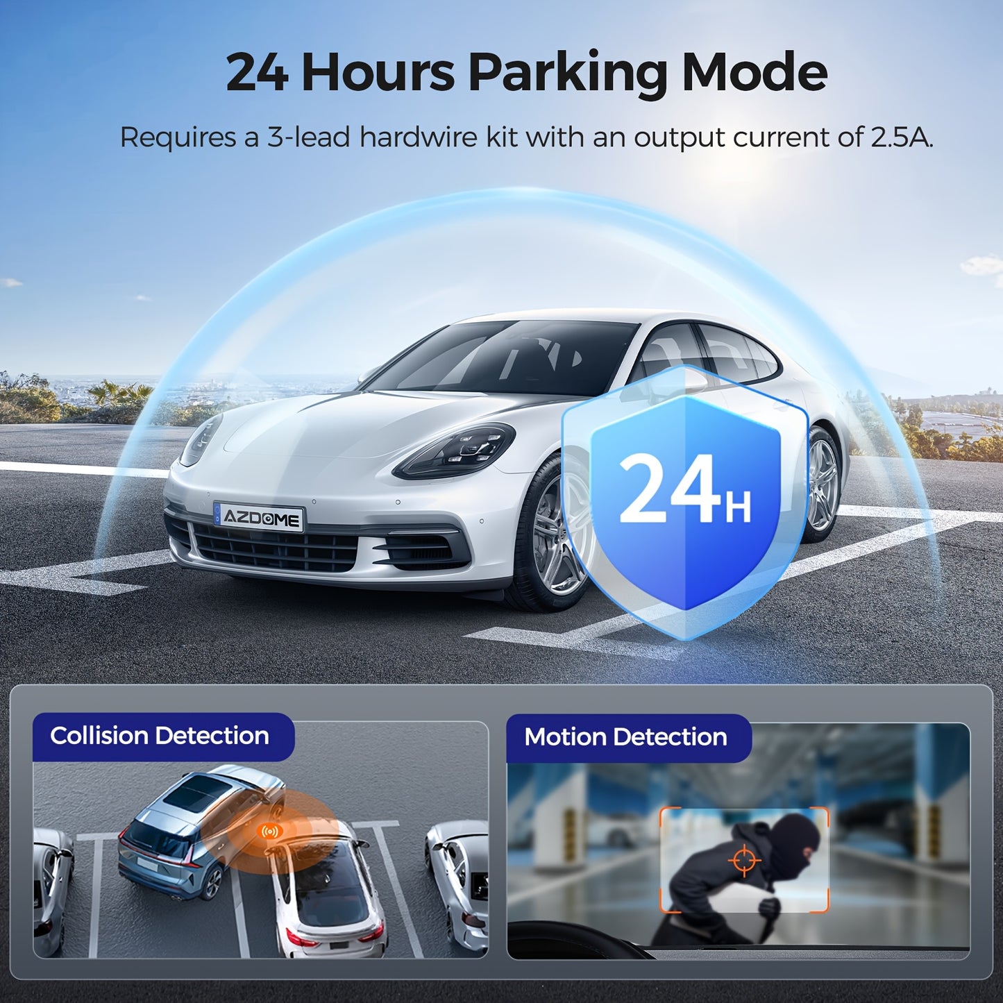 Dashcam 4K – Auto Camera – Dashboard Camera – Reiscamera – Zwarte Dubbele Lens – 4K UHD Video – GPS & WiFi Connectiviteit