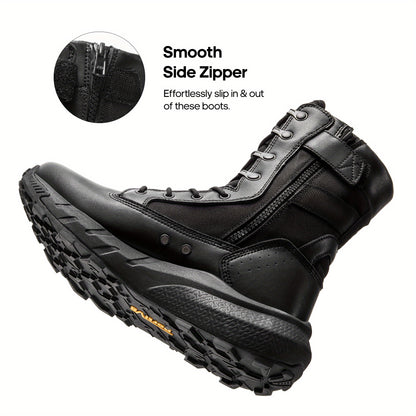 Tactische Boots – Outdoor Schoenen – Wandelschoenen – Werklaarzen – Militair Boots – Lichtgewicht & Ademend – Antislip Zool – Zwart Maat 13