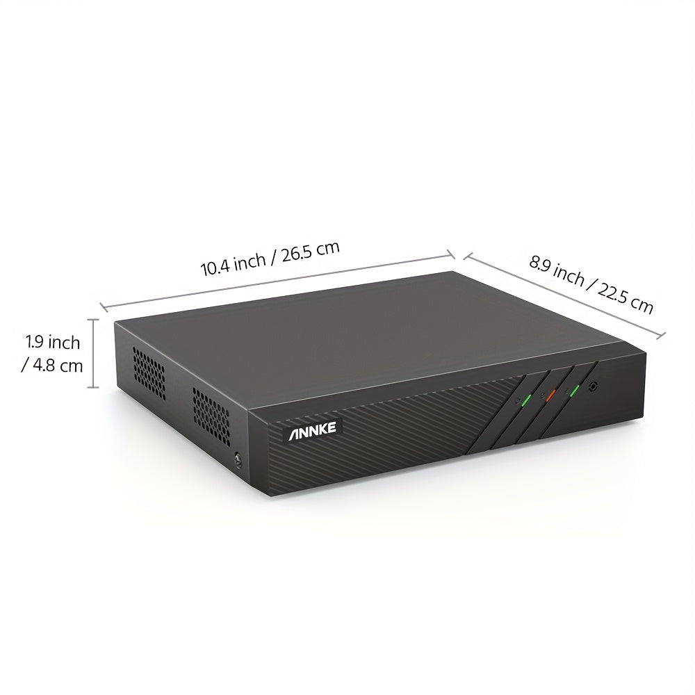 Beveiligingssysteem – Camerabewaking – Video Surveillance – NVR Systeem – PoE Camera – 6MP Resolutie – 24/7 Opname Met 2TB HDD – Waterdichte IP66 Beveiligingscamera