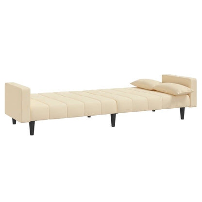 Slaapbank – Slaapstoel – Slaapbankje – Slaapbankje 2-zits – Bedbank – Blauw – Compact 2-Zits – Met Stabiel Metalen Frame