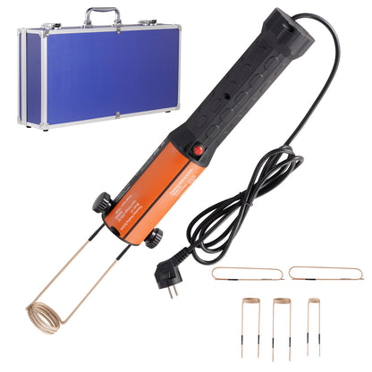 Inductieverwarmer – Magnetische Verwarmer – Boutenverwijderaar – Handheld Heater – Inductie Verwarming – 1 kW Vermogen – Hittebestendige Thermoplast Behuizing