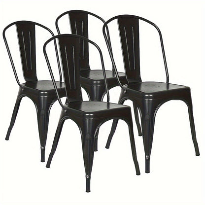 Stapelsstoelen – Stapelbare Stoelen – Metaalstoelen – Zware Stoelen – Evenementenstoelen – Gepoedercoat Staal – Makkelijk Schoon Te Maken