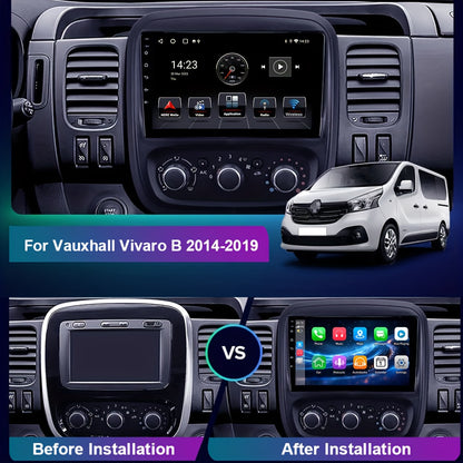 Multimedia Android Autoradio – 2 DIN Car Stereo – Incar Entertainment Systeem – Touchscreen Radio – Auto Display – 4+64GB Geheugen – 9 Inch IPS Scherm – Inclusief AHD Camera