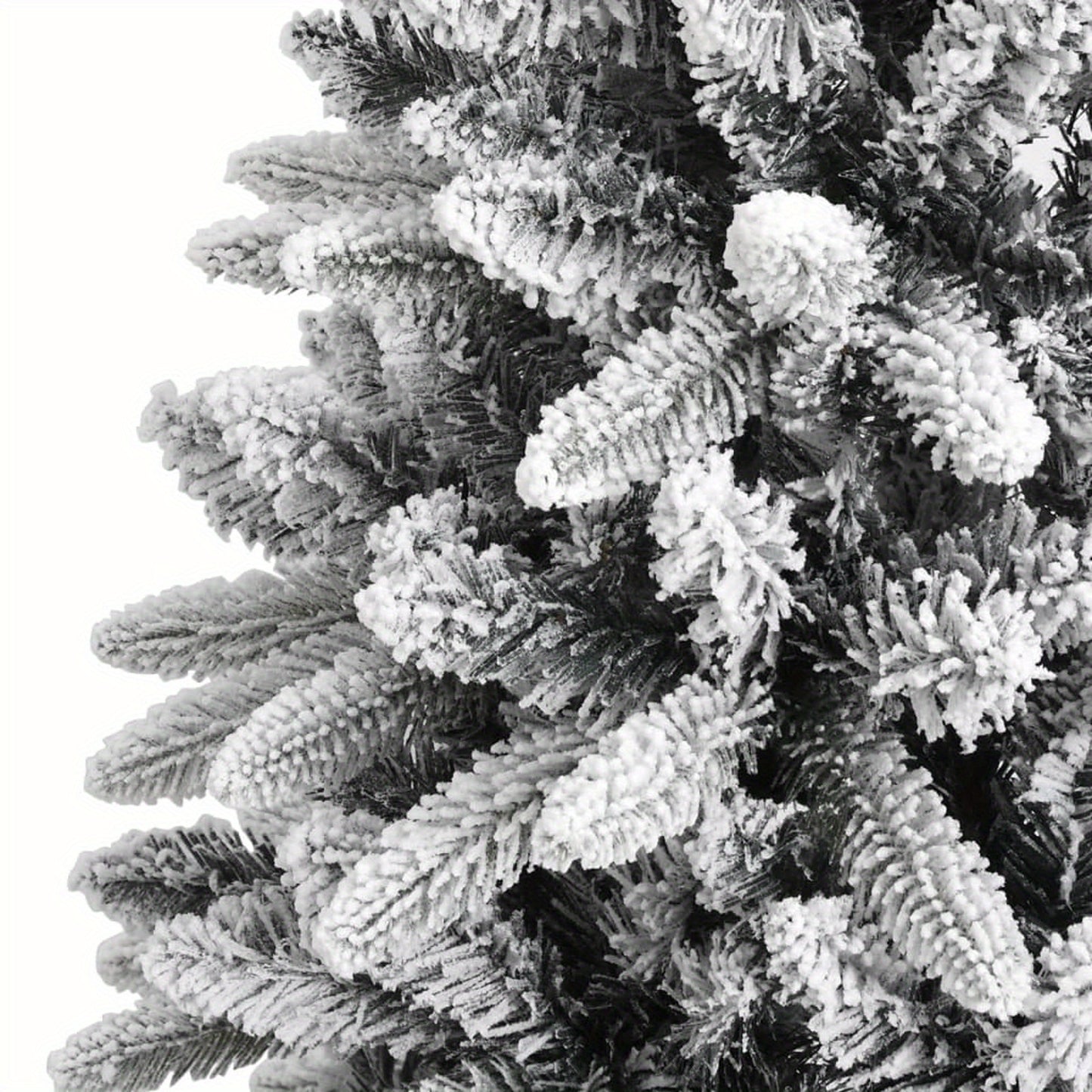 Kunstkerstboom – Nepsneeuw Boom – Kerstversiering – Dennenboom – Flocked Christmas Tree – 150 cm Hoog – PVC & PE Materialen