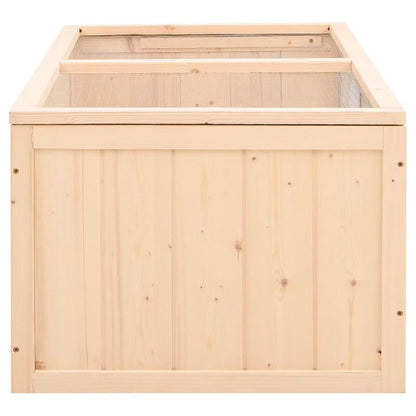Premium Solid Pine Wood Hamster Cage, 104x52x38 cm – Provide Ample Space for Your Pets