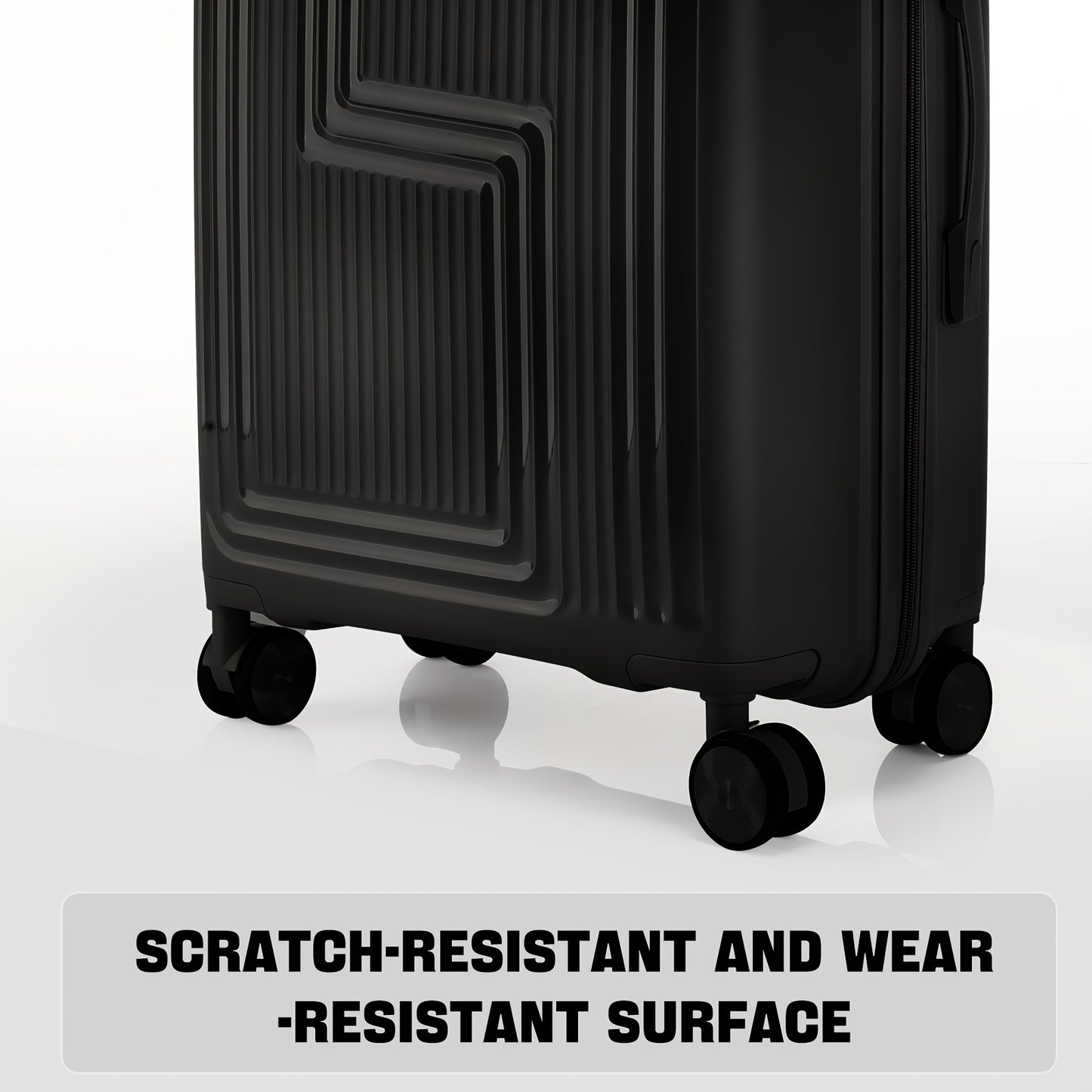 Kofferset – Reiskoffers – Bagage – Trolley – Spinner Koffers – 3-delig 20” 24” 28” – Duurzaam PP Materiaal – TSA Cijferslot & 360° Draaibare Wielen