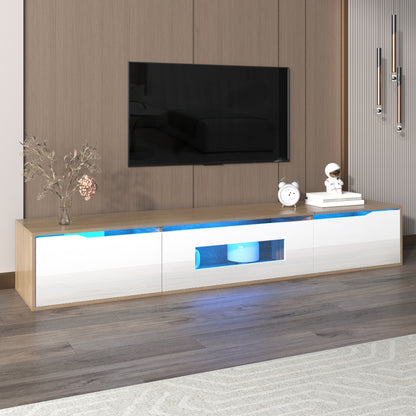 TV Meubel – TV Kast – TV Dressoir – Mediameubel – Tv Stand – Modern Minimalistisch Design – Ruime Opbergruimte – 180x35x30 cm – Onderhoudsvriendelijk Zonder Elektriciteit