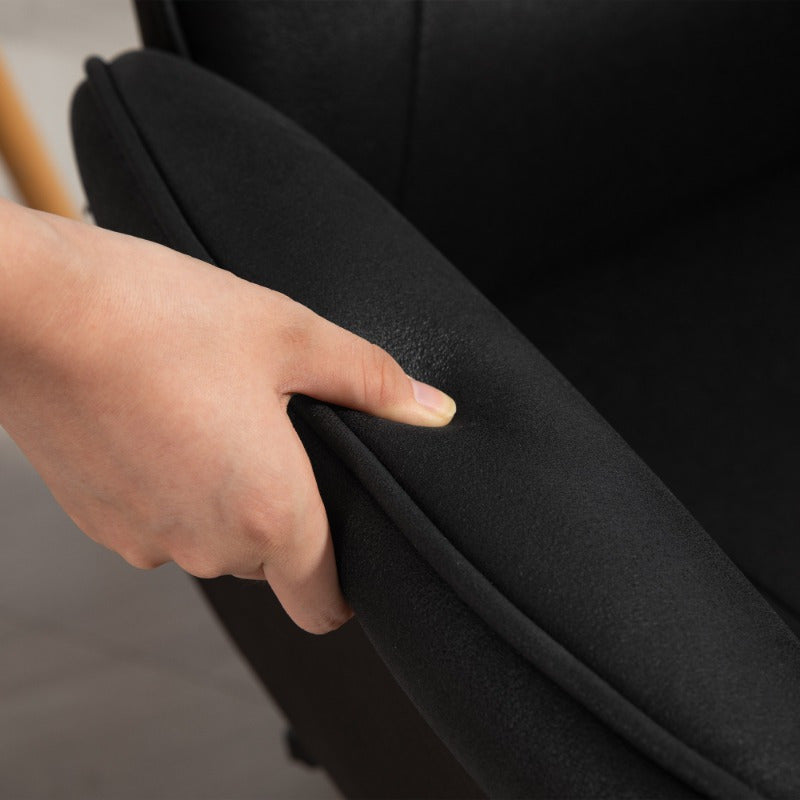 Bureaustoel – Kantoorstoel – Draaistoel – Bureaustoelen – Stoel – Verstelbare Hoogte – Kantelfunctie – Microvezel – Zwart – Tot 120 kg