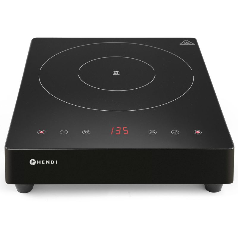 Inductiekookplaat – Inductie Kookplaat – Elektrische Kookplaat – Draagbare Kookplaat – Kookzone – 3500 W Vermogen – Roestvrijstaal – Touch Bediening – Timerfunctie