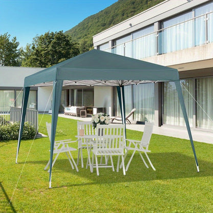 Partytent – Tuinpaviljoen – Vouwtent – Opvouwbare Tent – Schaduwtent – 2,4x2,4 m – UV Bescherming – Stalen Frame