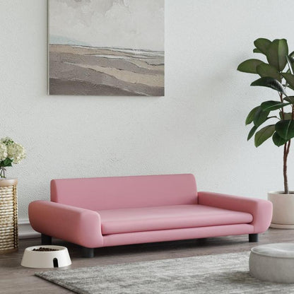 Pink Dog Bed 100x54x33cm Soft and Light Beige-Friendly Stylish and Beautiful Removable and Washable Comfortable and Warm Suitable for Medium-Large Dogs, Pet Furniture, Cozy Pet Furniture, Modern Pet Furniture, Durable Pet Fur
