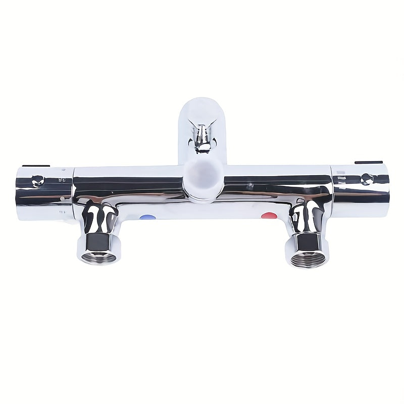 Douche Systeem – Regendouche – Handdouche – Douche Set – Badkamer Douche – Verstelbare Hoogte – Duurzaam Messing Metalen Constructie – Zilveren Afwerking