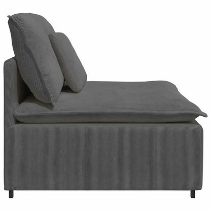 Modulaire Bank – Modulair Sofa – Hoekbank – Middenbank – 2-zitsbank – Corduroy Bekleding – Stevig Metalen Frame