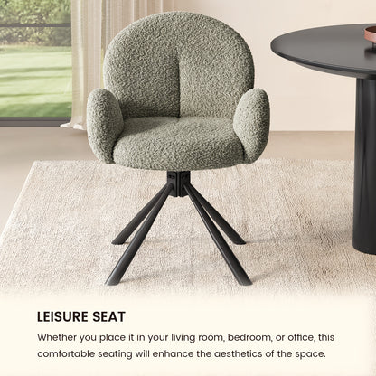 Draaistoelen – Eetkamerstoelen – Bureaustoelen – Lounge Stoelen – Armleunstoelen – Set Van 2 Blauwig-Grijze Stoelen – Ergonomisch Comfort – Duurzaam Modern Design