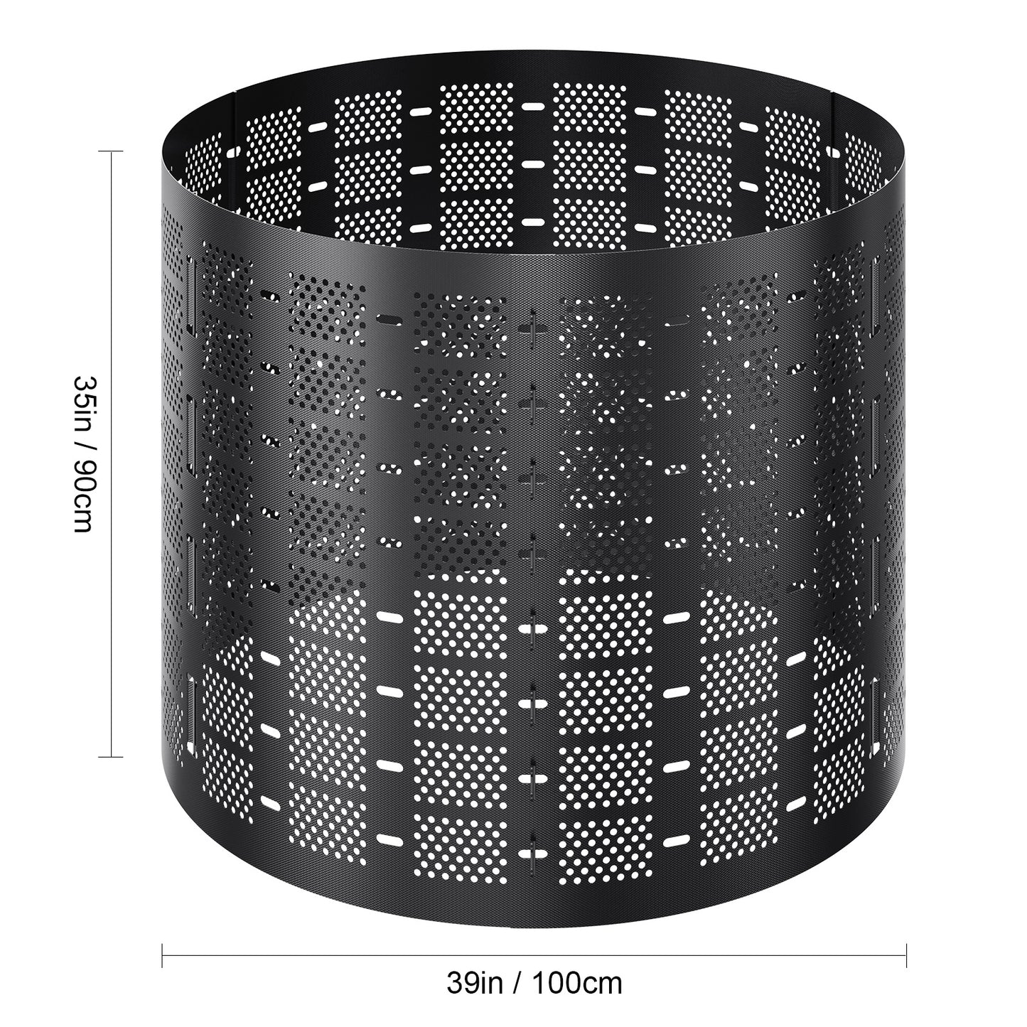 Compostbak – Compostvat – Composter – Compostton – Tuincomposter – 1000 Liter Capaciteit – Duurzaam HDPE Kunststof