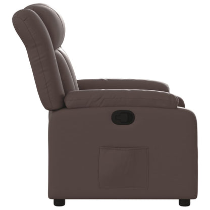Elektrische Relaxstoel – Relaxfauteuil – Massagefauteuil – TV Stoel – Sta-op Stoel – Handmatig Verstelbaar – Kunstleer – Verstelbare Rugleuning tot 135 Graden